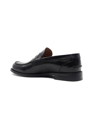 Exton mocassino elegante fondo cuoio